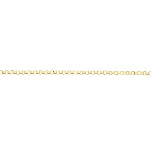 Yellow gold chain - 18" (6mm)